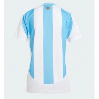 Echipament fotbal Argentina Tricou Acasa Copa America 2024 pentru femei maneca scurta